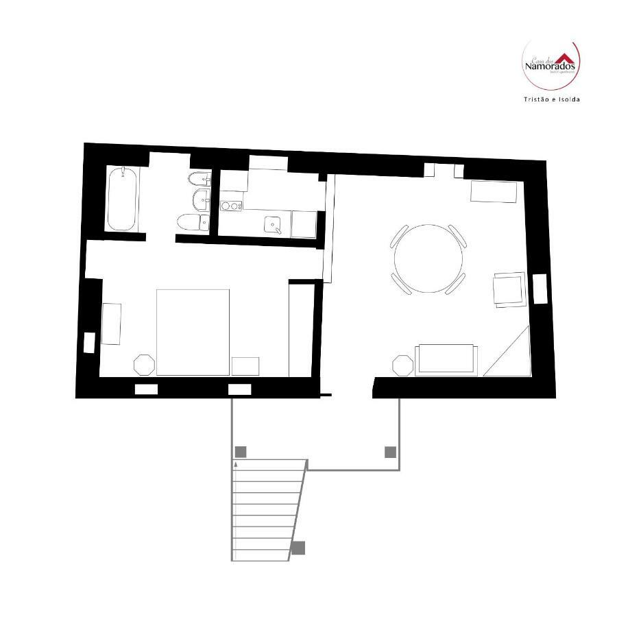 Casa Dos Namorados Вале де Камбра Екстериор снимка